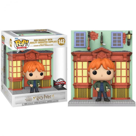 Funko Pop ! Harry Potter - Ron Weasley With Quality Quidditch Supplies 142 S.E.
