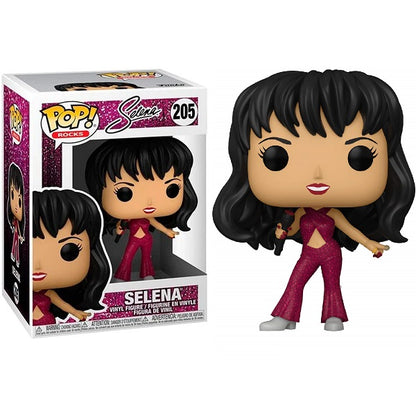 Funko Pop ! Rocks - Selena (205) Perez Live Music Vinyl Figure Da Collezione