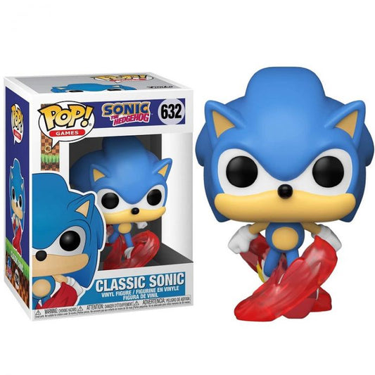 Funko Pop ! Games Sonic The Hedgehog - Classic Sonic (632) Running Vinyl Figure