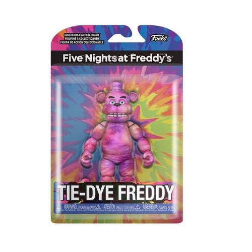 Funko Pop Five Nights At Freddy'S - Tie Dye Freddy 13 Cm Viola Giallo Figure Pvc