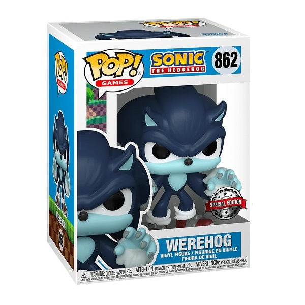 Funko Pop Games Sonic The Hedgehog - Werehog (862) Special Edition Vinyl Figure