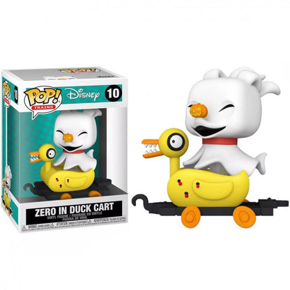 Funko Pop ! The Nightmare Before Christmas Disney - Zero In Duck Cart (10) Car