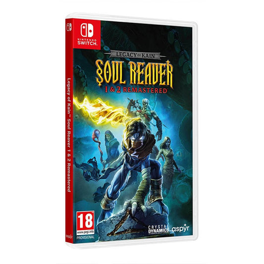 Legacy of Kain Soul Reaver 1&2 Remaster Standard Edition Nintendo Switch ITA NS