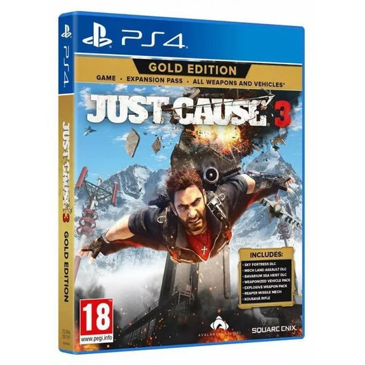 Just Cause 3 - Gold Edition Ps4 Videogioco Italiano Gioco Playstation 4 Nuovo