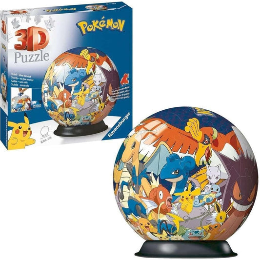 Ravensburger - Puzzle 3D Sfera Pokemon 72 Pz