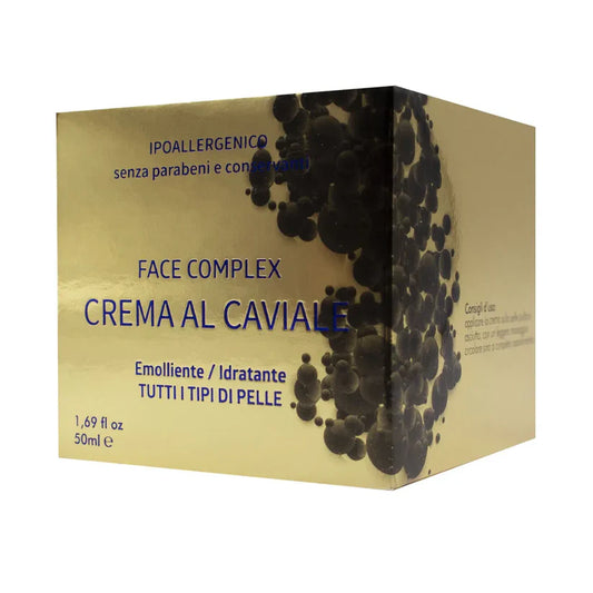 Face Complex Crema Viso Al Caviale 50ml Idratante Rigenerante Tutti I Tipi Pelle