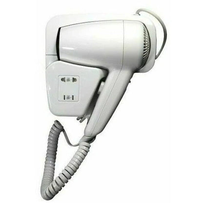 Asciugacapelli Phon Da Parete A Muro Albergo Hotel Per Bagno Alberghi Spogliatoi