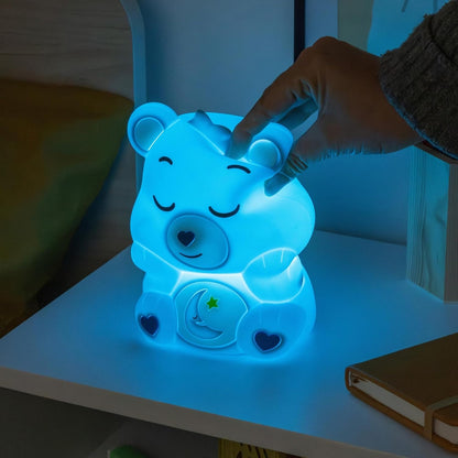 PALADONE Squishy Glo: Lampada Care Bears (Orsetti del Cuore) - Bedtime Bear - Lampada Silicone soft