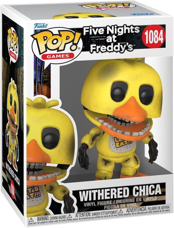 Funko Pop ! Games Fnaf - (1084) Withered Chica Figure Vinyl 9Cm
