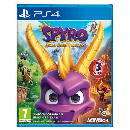 Spyro Reignited Trilogy Ps4 Italiano Trilogia Videogioco Eu Playstation 4 Nuovo