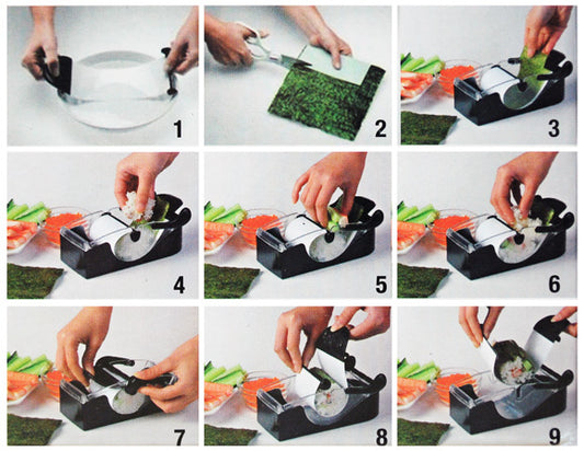 Macchina Sushi Maker arrotola Maki per Involtini Susci Finger Food Roll Perfect