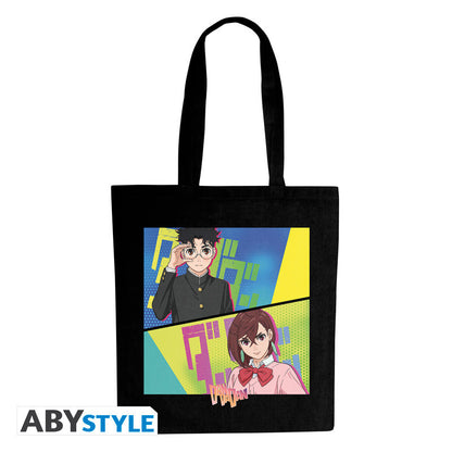 ABYstyle: DAN DA DAN (Momo & Okarun) - Tote Bag - Shopping Bag - Borsa in tessuto con manici