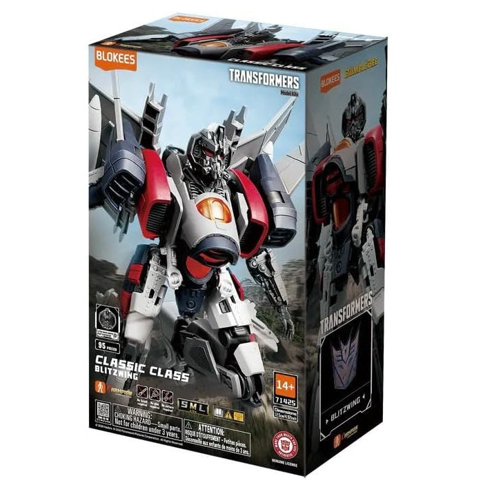 Blokees Transformers Model Kit Classic Class 25 (Blitzwing) Action Figure 71425