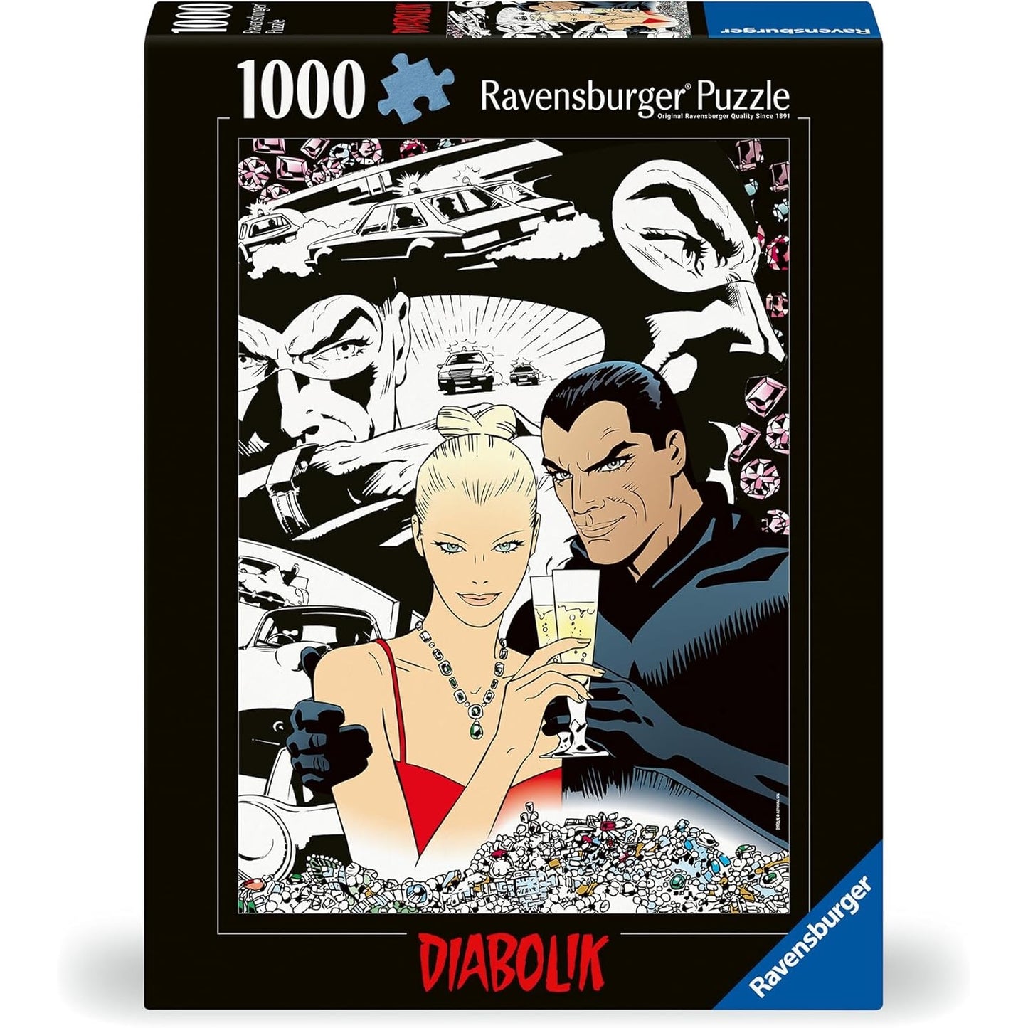 Ravensburger - Puzzle Diabolik 1000 pz  50x70 cm