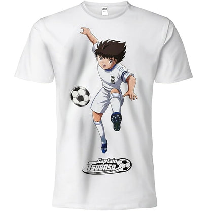 Difuzed - T-Shirt Captain Tsubasa - Anime – Maglietta Holly e Benji – Maglia (Tg. M)