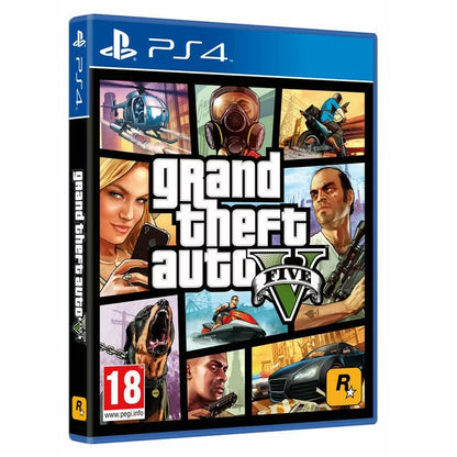 Videogioco GTA 5 PS4 Italiano Grand Theft Auto EU PlayStation 4 GTA V Nuovo PS5