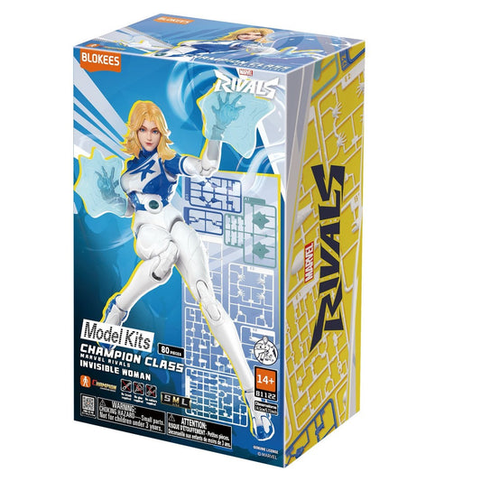 Blokees - Marvel Rivals: Model Kit - Champion Class 11 (Invisible Woman) Action Figure 81122