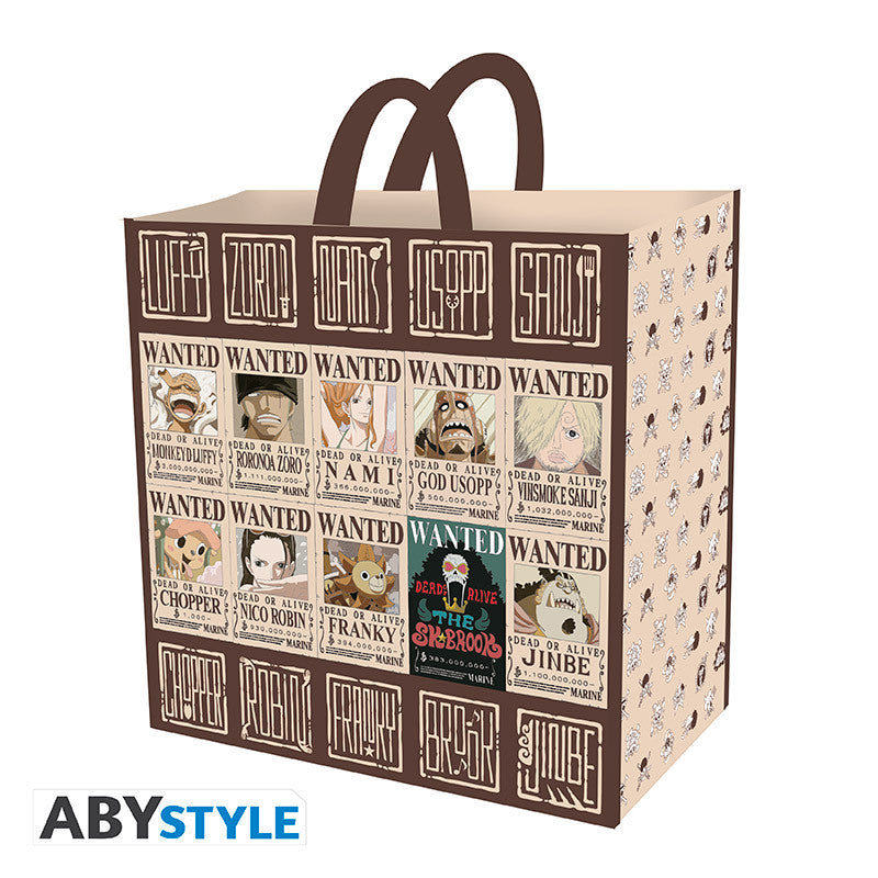 Shopping Bag – Borsa per Spesa One Piece Wanted Poster - Merchandising Ufficiale ABYstyle