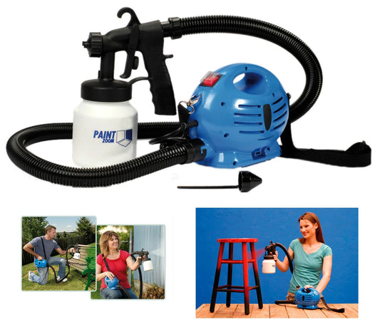 Paint Zoom Pistola A Spruzzo Professionale Per Verniciare Pittura Compressore