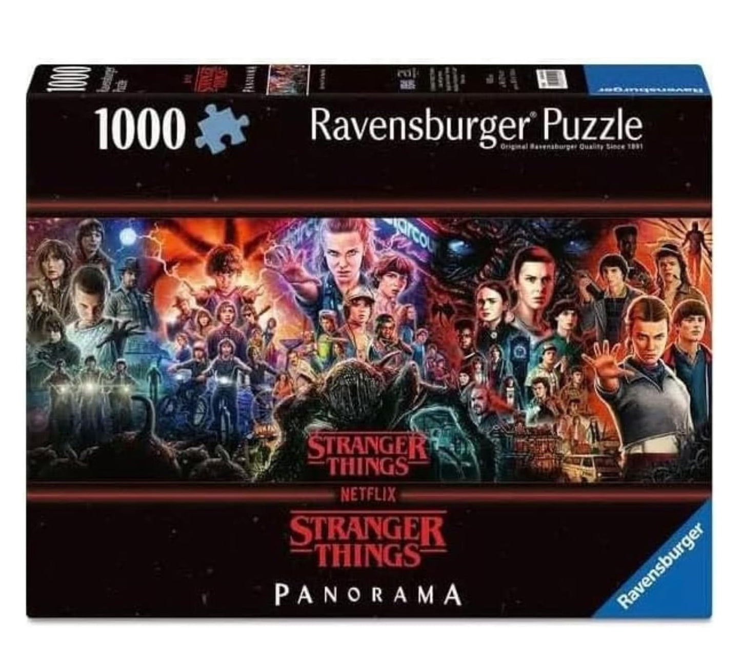 Ravensburger - Puzzle Stranger Things "Panorama"  1000 pz  98x37 cm