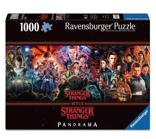 Ravensburger - Puzzle Stranger Things "Panorama"  1000 pz  98x37 cm