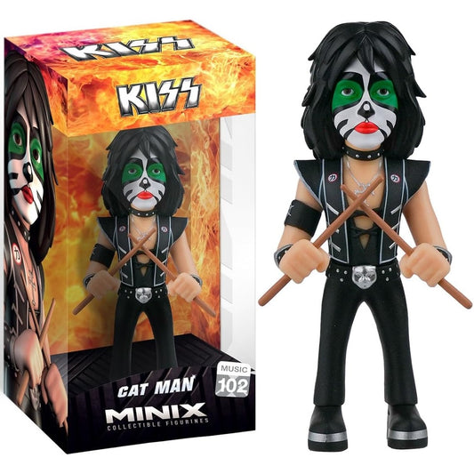 Minix - KISS Catman (Music 103) - Vinyl Figure Statuetta Collezione 12Cm Nuova