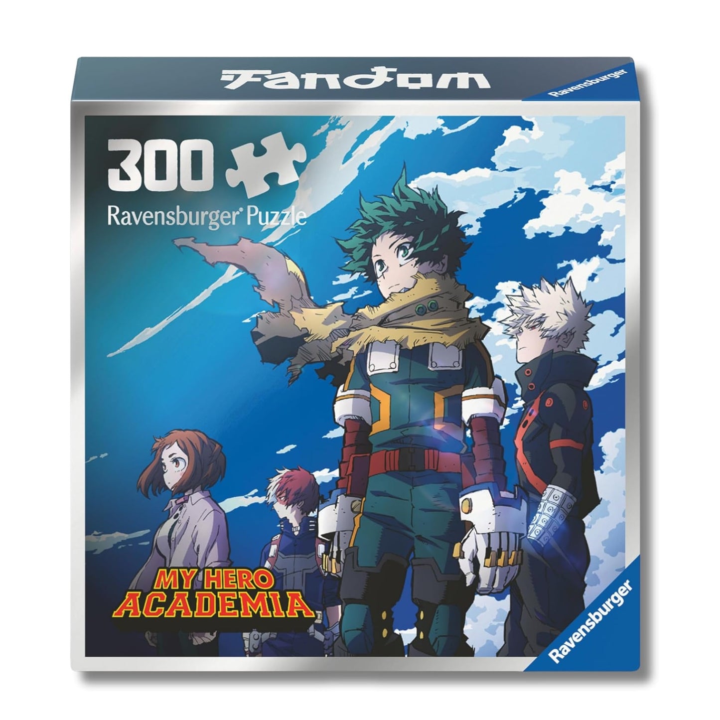 Ravensburger - Puzzle My Hero Academia + Postcard Carte Postale 300 pz  27 x 39cm