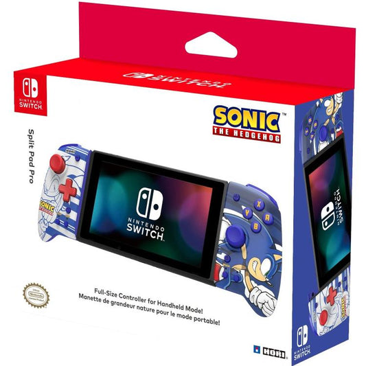 Hori Split Pad Pro Sonic The Hedgehog Controller Per Nintendo Switch & Oled