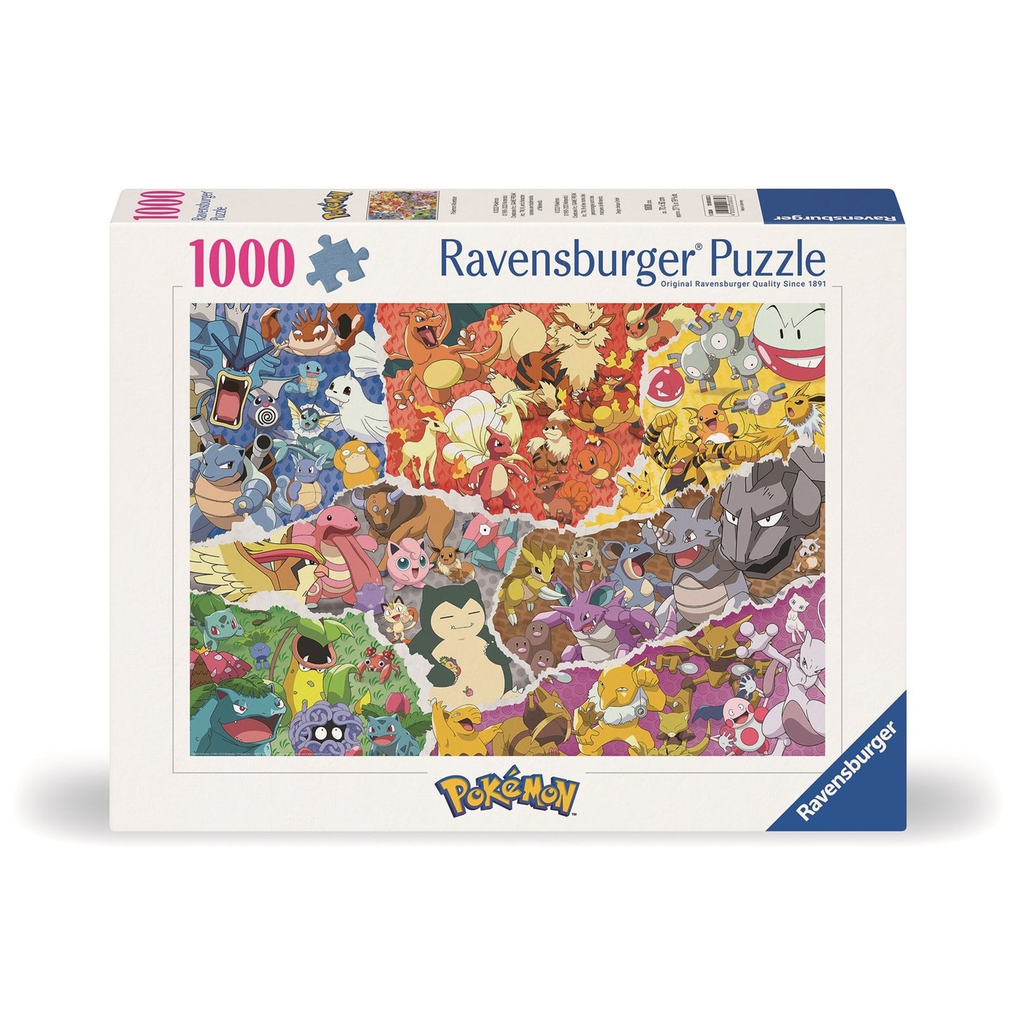 Ravensburger - Puzzle 1000 Pezzi Pokemon Adventure  70x50 cm