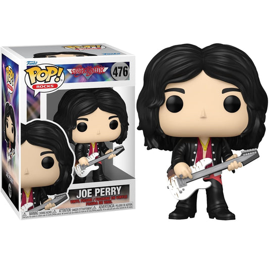 Funko Pop ! Rocks Aerosmith (476) Joe Perry Figure Vinyl Rock Band (Preordine)