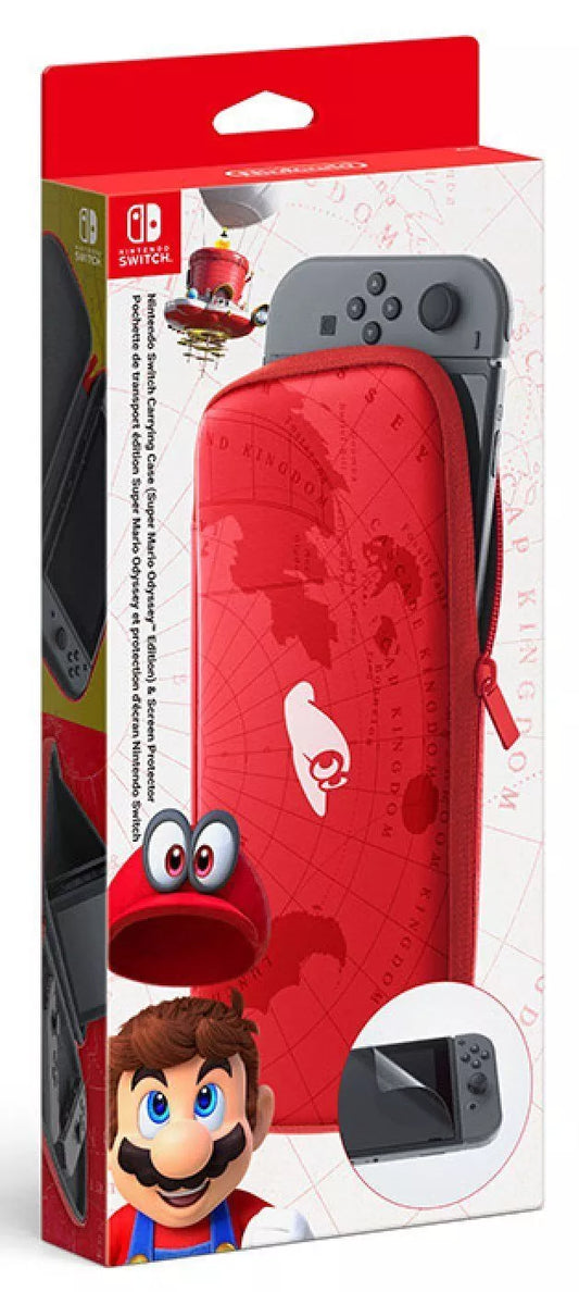 Nintendo Switch Custodia Videogioco Super Mario Odyssey Protezione Console