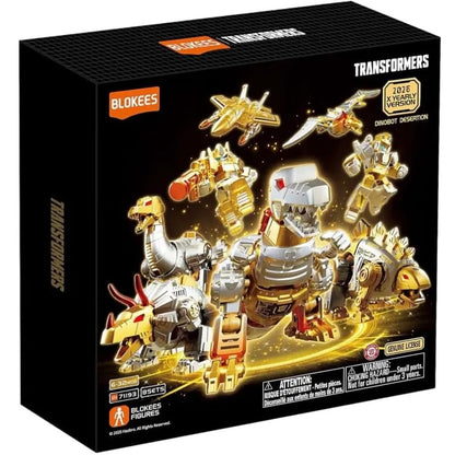 Blokees - Transformers - Model Kit - Limited Edition Gold Series 3 - Dinobot Desertion - (1PZ RANDOM) - Action Figure 71193