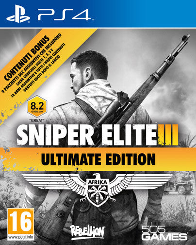 Videogioco Sniper Elite 3 - Ultimate Edition Gioco Ps4 Italiano Play Station 4