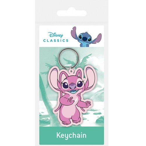 Pyramid Portachiavi Disney Classics Lilo & Stitch (Angel Smile) - Keychain In Gomma