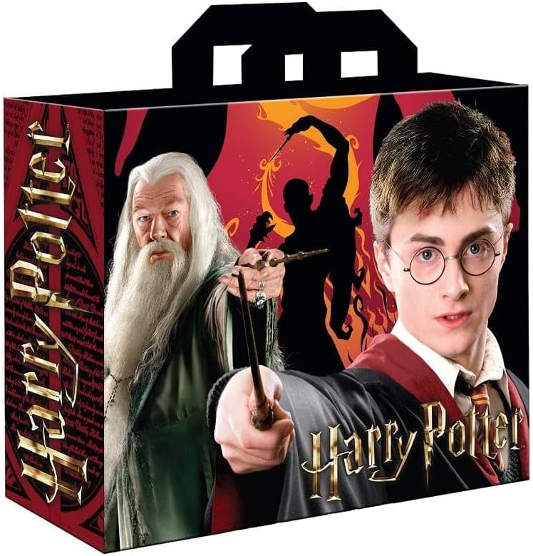 Shopping Bag – Borsa per Spesa HARRY POTTER (Harry & Albus Silente) - Merchandising Ufficiale Sherwood