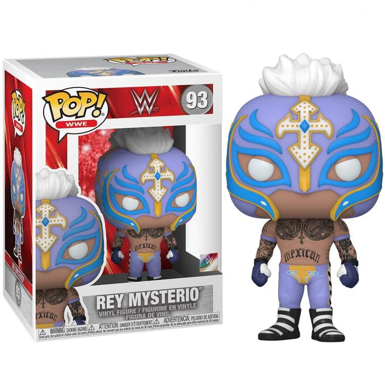 Funko Pop Wwe - Rey Mysterio (93) Statuetta Wrestling Da Collezione Vinyl Figure
