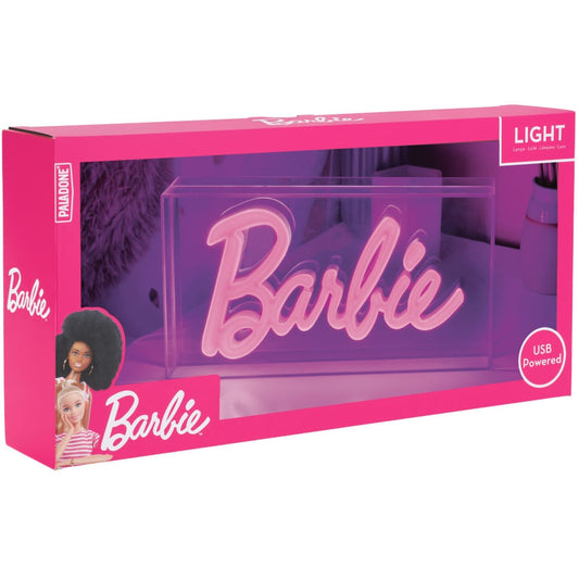 Paladone Lampada Barbie Logo Light Lampada Luce Led Notturna + Telecomando
