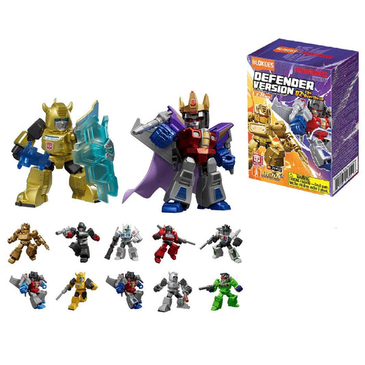 Blokees - Transformers - Model Kit -  Defender Version 02  The Overthrow (1 Pz Random) - Action Figure 71302