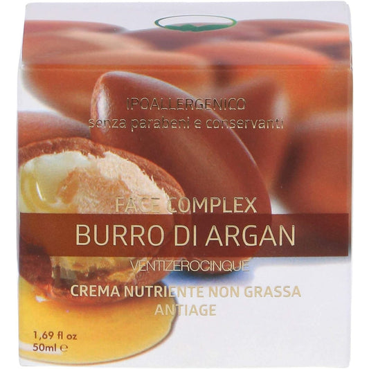 Crema Nutriente Viso Idrata Pelle Rigenerante Antiage Antietà Al Burro Di Argan