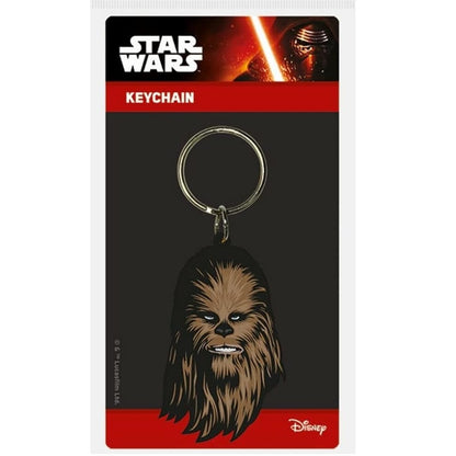 Pyramid Portachiavi Star Wars (Chewbacca) - Keychain In Gomma