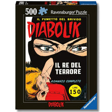 Ravensburger - Puzzle Diabolik  "Il Re del Terrore" 500 pz  36x49 cm