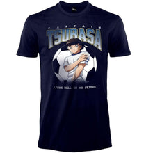 Difuzed - T-Shirt Captain Tsubasa - Anime - The Ball is my friend - Maglietta Holly e Benji - Maglia (Tg. M)