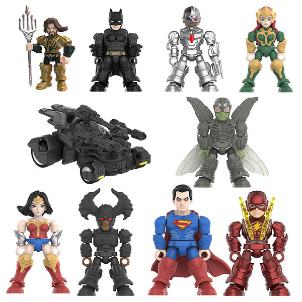 Blokees DC - Hero Justice League - Defender Version- Model Kit - 12 Set (Box Intero) Action Figure 75702