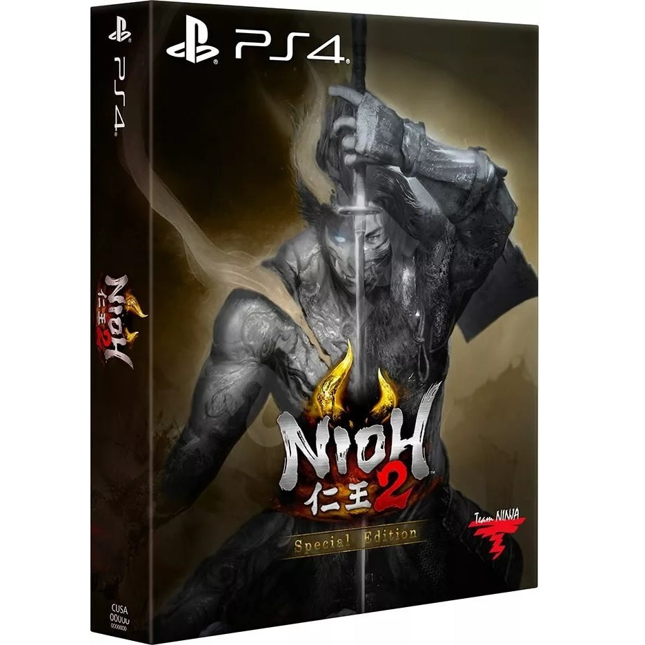 Nioh 2 Special Edition Ps4 Italiano Team Ninja Playstation 4 Gioco + Steelbook