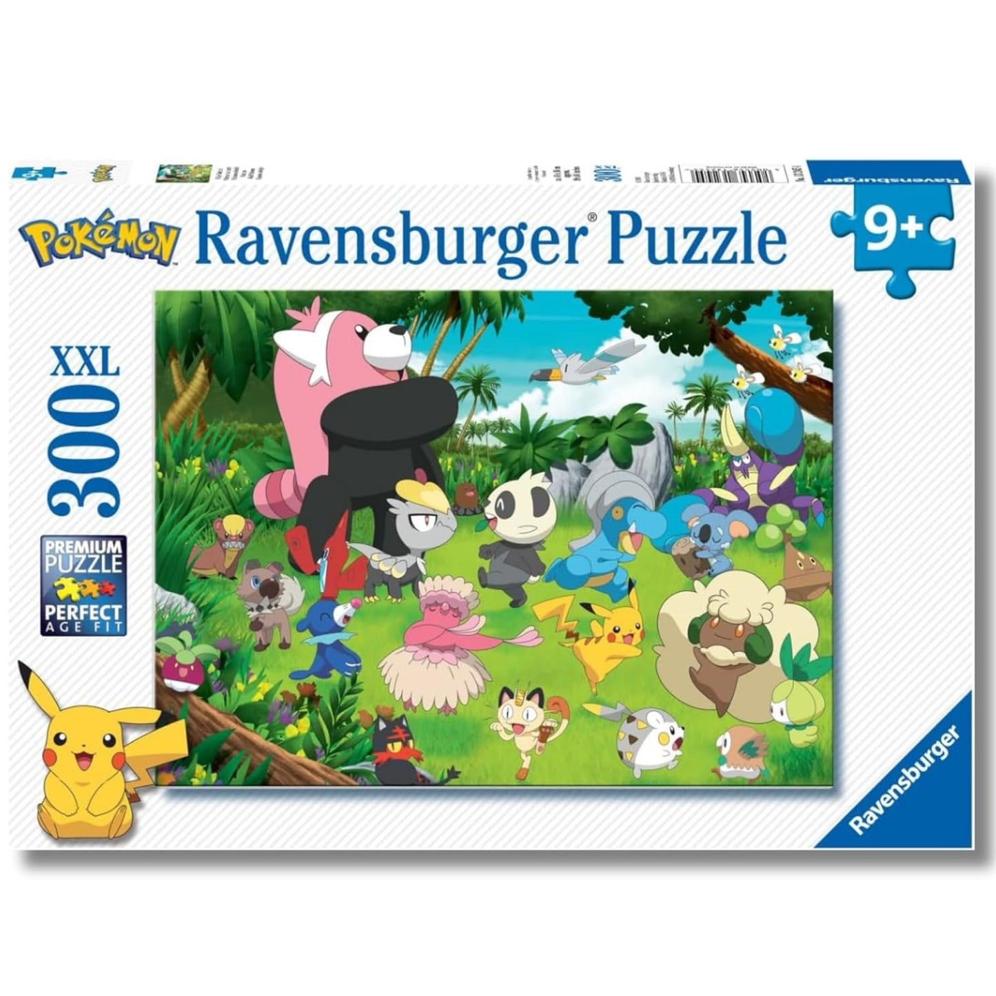 Ravensburger - Puzzle 300 Pezzi Pokemon XXL  49x36 cm