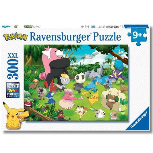 Ravensburger - Puzzle 300 Pezzi Pokemon XXL  49x36 cm