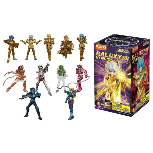 Blokees - Saint Seiya - Galaxy Version 04 - Gold Zodiac Vol (2) (1 Pz Random) - Action Figure 75034