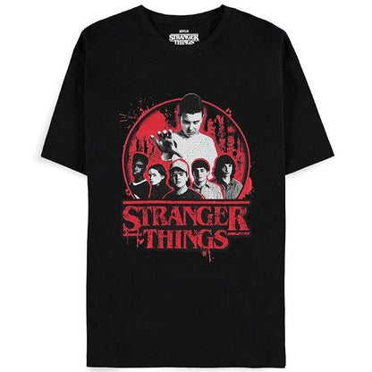 Difuzed - T-Shirt Stranger Things - Maglietta Personaggi Stranger Things - Maglia (Tg. XL)