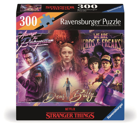 Ravensburger - Puzzle Stranger Things "Dear Billy"  300 pz  27x39 cm