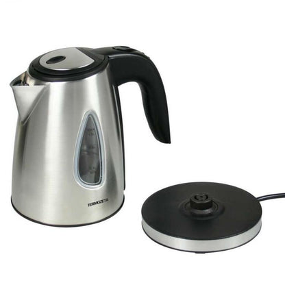 Termozeta Bollitore Cordless Elettrico 1L Acciaio Inox Per Latte Acqua Tisane Te